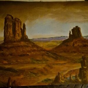 Desert Landscape Art Painting